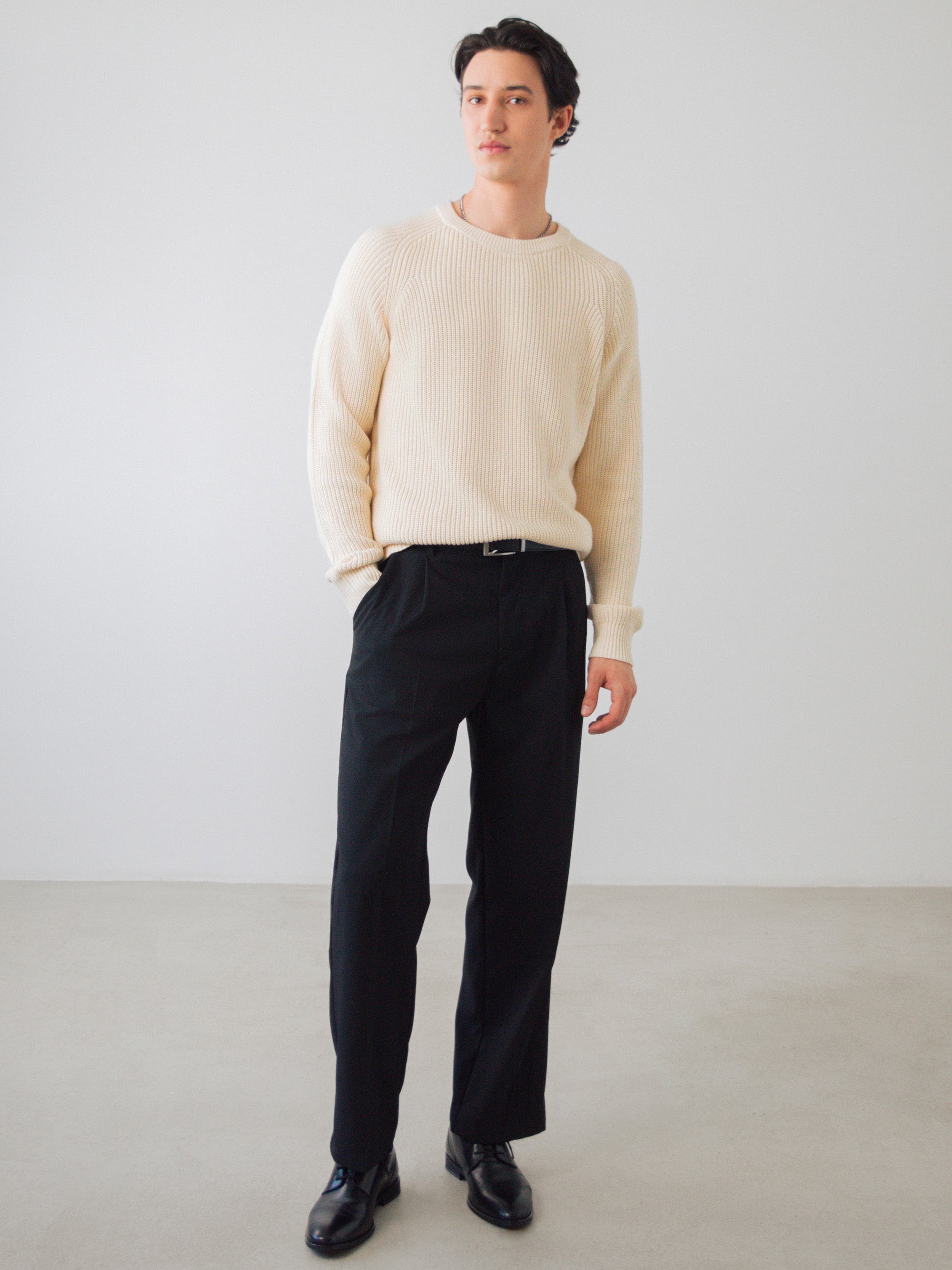 Heavy Knit Pullover Männer